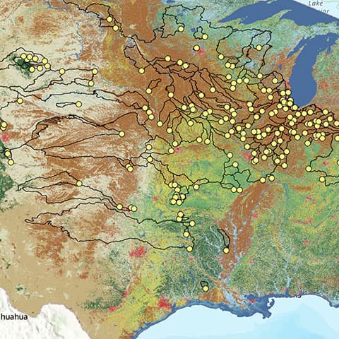 Study shows 20-year decline in nitrate pollution across portions of the Mississippi River Basin