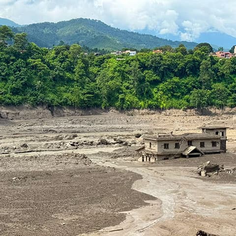 What probably triggered the Nepal flood, and why it could happen more often