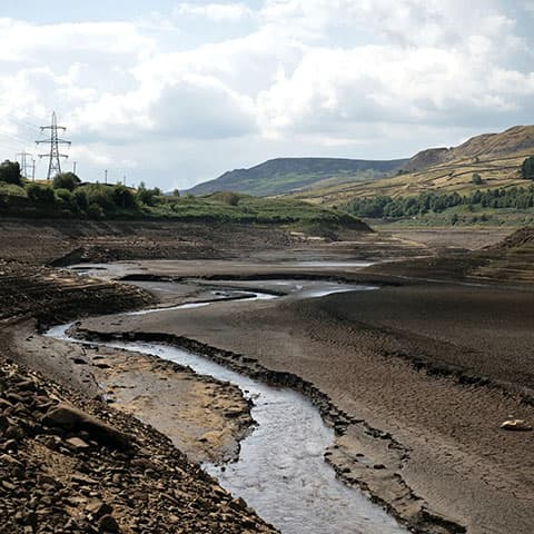 England’s water network buckles under sudden summer drought